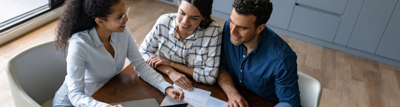 A representative answers questions from a customer who contacted USAble Life